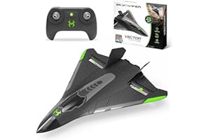 Sky Viper Vector Performance RC Plane, up to 45 MPH, 1-Touch Stunts, Rechargeable Battery