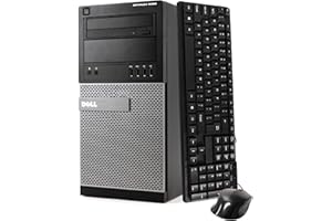 Dell Optiplex 9020 Mini Tower Desktop PC, Intel Core i7-4770-3.4 GHz, 32GB Ram, 1TB SSD Drive, WiFi, DVD-RW, Windows 11 Pro (