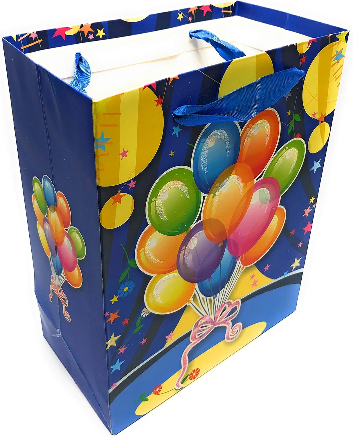JKDECOR Birthday Gift Bag Return Gift Paper Bag/Multicolor/Pack of 12