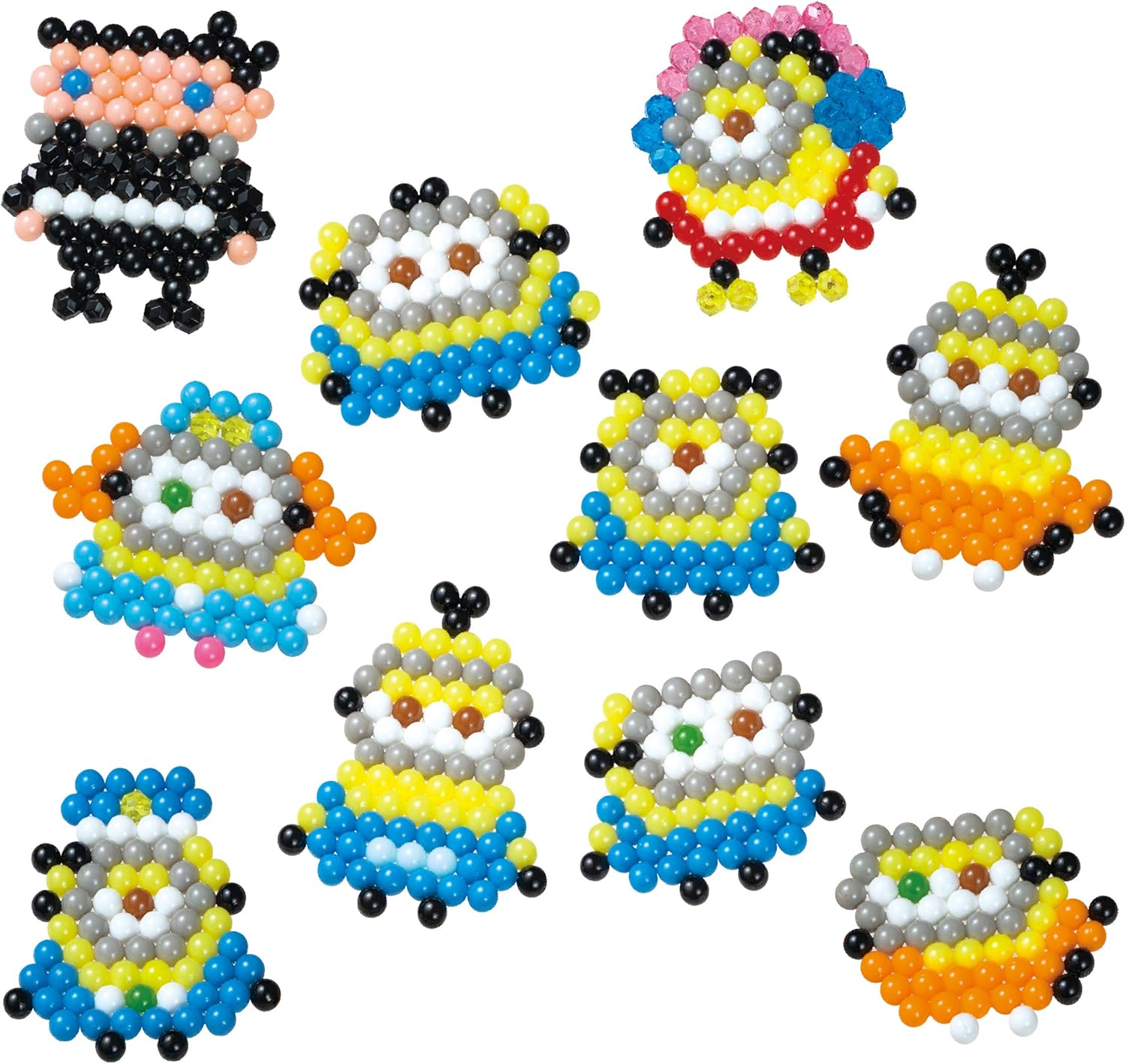 Amazon アクアビーズ ミニオン いっぱいセット メイキングトイ おもちゃ