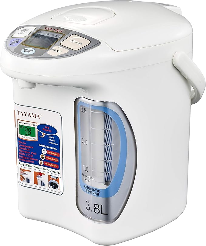 Tayama Electric Airpot Thermo Dispenser 3.8 liter, White
