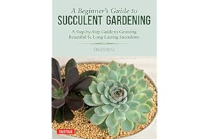 Beginner's Guide to Succulent Gardening: A Step-by-Step Guide to Growing Beautiful & Long-Lasting Succulents