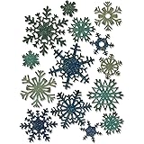 Sizzix Thinlits Die Set 661599, Paper Snowflakes, Mini by Tim Holtz, 14 Pack, One Size, Multi Color