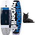 Hyperlite Motive Wakeboard + Frequency Bindings Wakeboard Package - Perfect for Beginner to Intermediate Riders