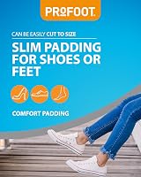 PROFOOT Moleskin Roll 2 Pack Hypoallergenic Waterproof Foot Care view 6