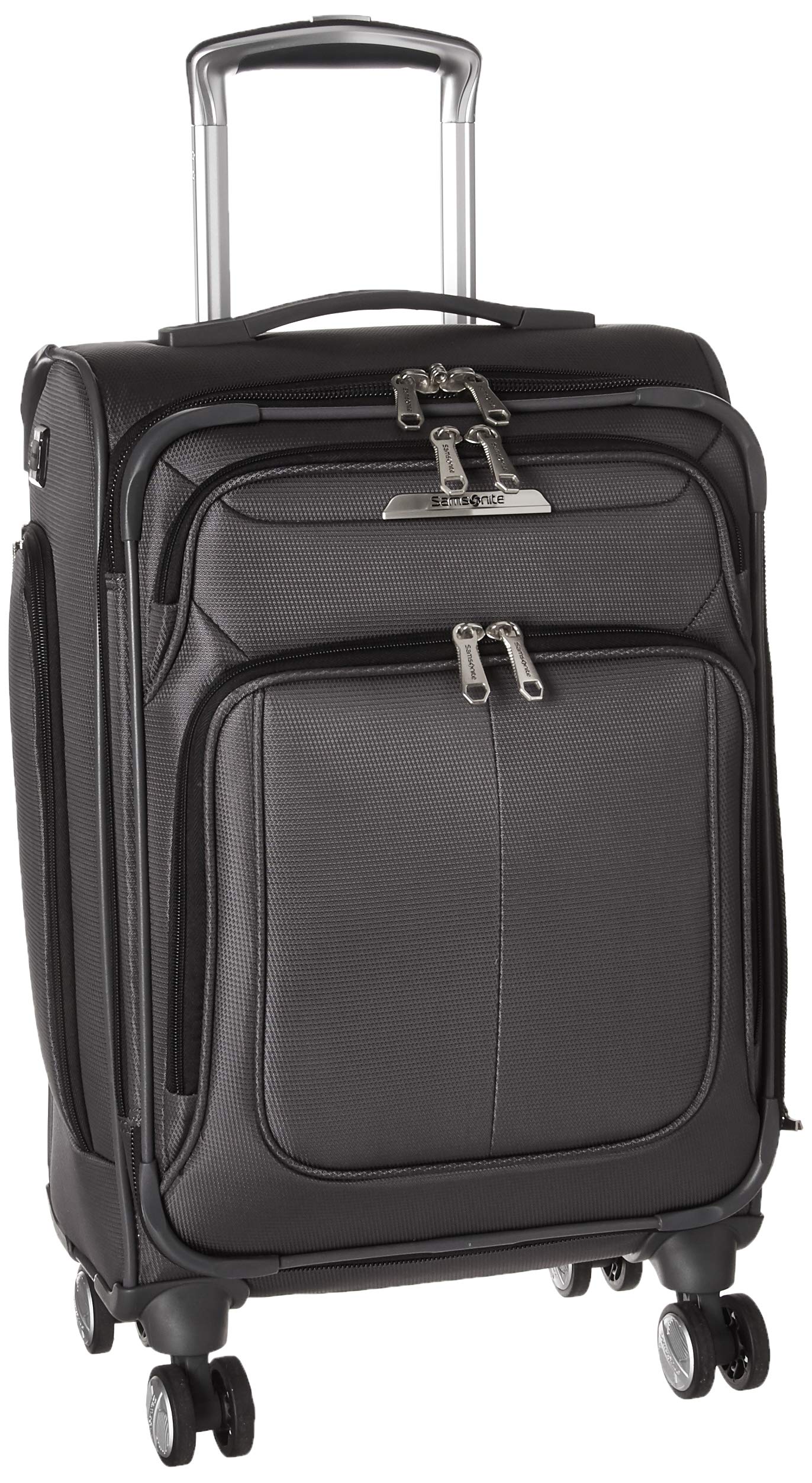 Samsonite SoLyte DLX Softside Luggage, Mineral Grey, CarryOn