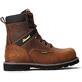 Thorogood Men's Job Site Series Waterproof/Insulated 8”, Safety Toe Boot