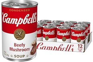 Campbell's Beefy Mushroom Soup, 10.75 Ounce (Pack of 12)