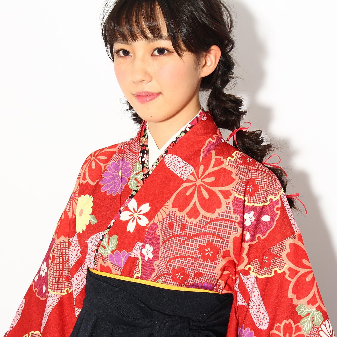 Amazon ピンク ラテ Pink Latte 卒服 袴セット S 160 イエロー系 130 着物 浴衣 通販