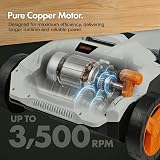 VonHaus 1500W Lawn Scarifier & Aerator 32cm 30L 10m Cable 4 depths view 7