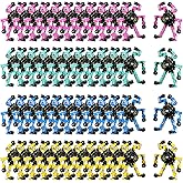 48 Pcs Transformable Fidget Spinners Toys, Valentines Party Favors, Stress Relief Sensory Fidget Toys Deformable Chain DIY Robot Spinner Fingertip Gyro Birthday Valentines Day Gifts for Kid Adults