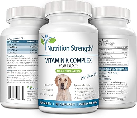 vitamin k2 for dogs dosage