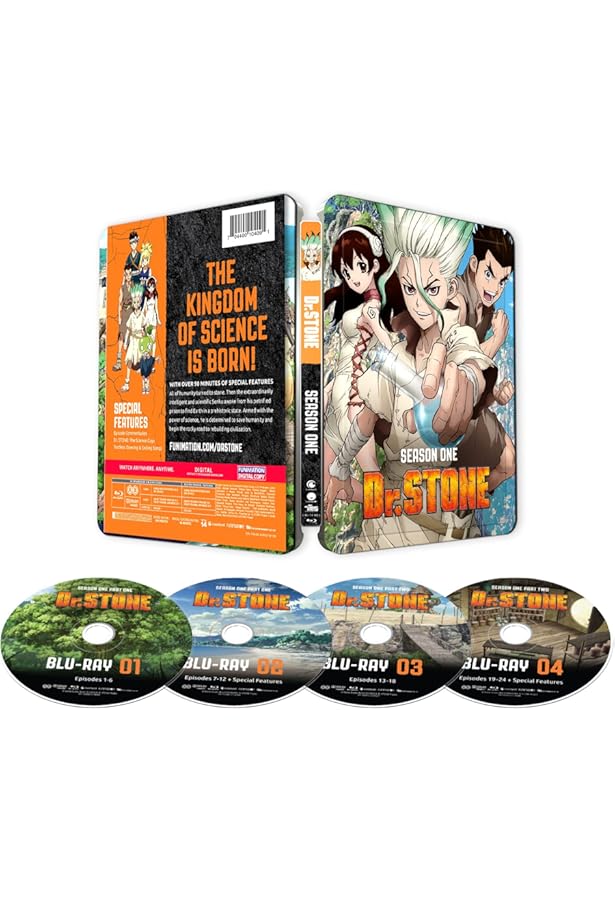 Amazon.com: Dr. Stone: Season 2 + Digital [Blu-ray] : Movies