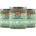 Dastony Organic Raw Brazil Nut Butter, 8 oz | Only One Ingredient | Vegan, Paleo and Keto Friendly, Non GMO, Gluten-free - Pack of 3