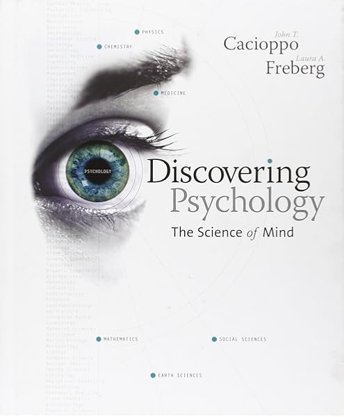  Discovering Psychology The Science Of Mind 9780618185504 Cacioppo John T Freberg Laura Books