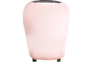 Copper Pearl Multi-Use Cover: Car Seat Covers, Nursing Cover, and Stroller Cover for Sun - Stretchy Fabric, All-Season Use, Stylish Designs, Easy Access for Moms - Blush