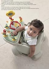 Mamas & Papas Baby Bug Booster Seat for Dining with Tray Clay view 6