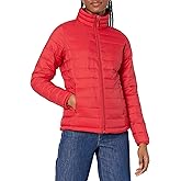 Amazon Essentials Women's Lightweight Long-Sleeve Water-Resistant Packable Puffer Jacket (Available in Plus Size)
