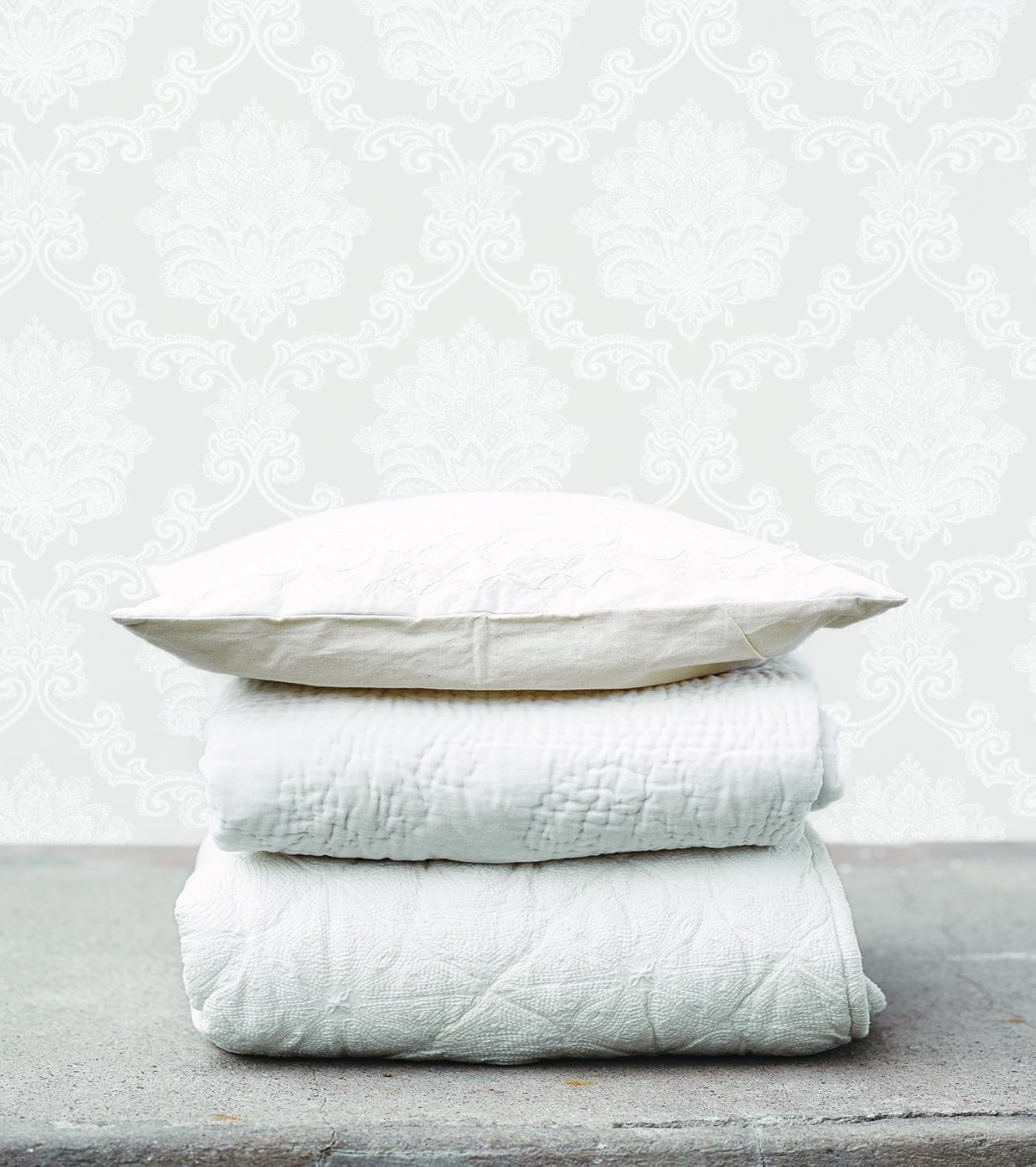 Galerie G56275 Nordic Elements Floral Damask Wallpaper, Grey, 10m x 53cm - Image 4