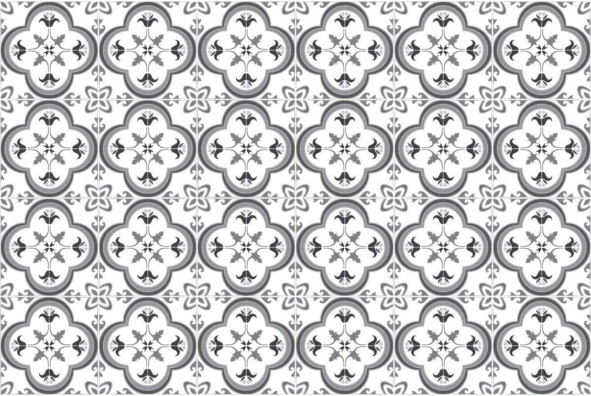 Ambiance Sticker Self-Adhesive Decorative Wall Decal Cement Tile for Bathroom and Kitchen Nuance de Gris Somptueux - Image 5