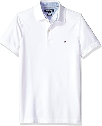tommy hilfiger men's slim fit polo shirt