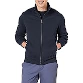 Amazon Essentials Men's Sweatshirt, Mock Neck, Fleece Zip Up