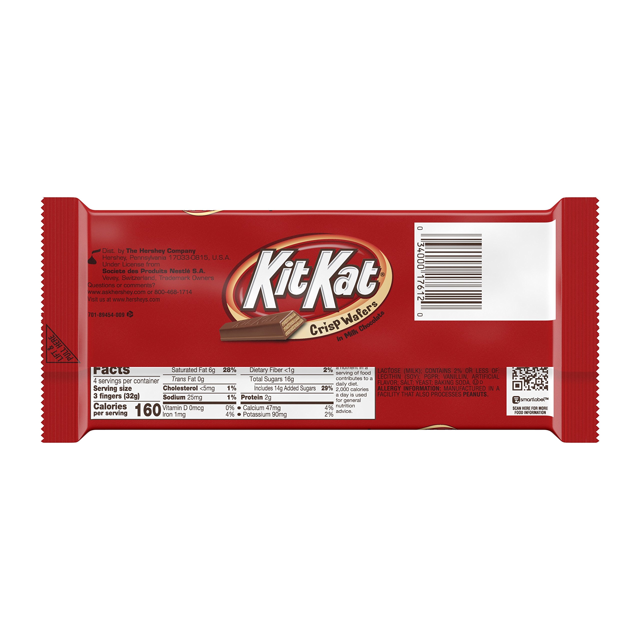 KIT KAT Chocolate Candy Bar, Extra Large for Gifts and Gift Bags (Pack