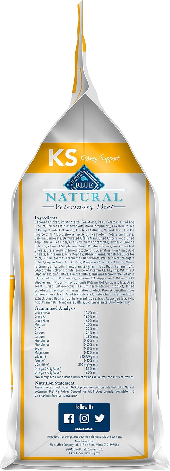 blue buffalo kidney failure