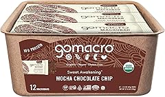 Gomacro, Macrobar Mocha Chocolate Chip Organic, 2.3 Ounce, 12 Pack