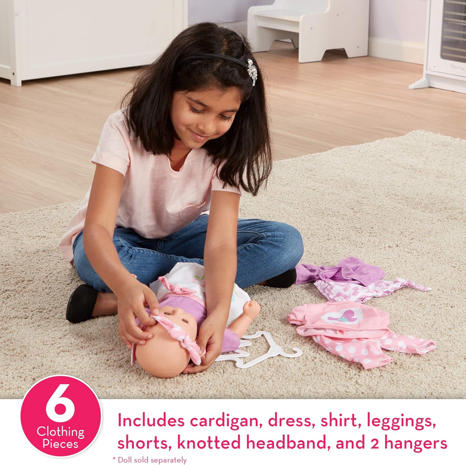 melissa and doug jenna doll clothes