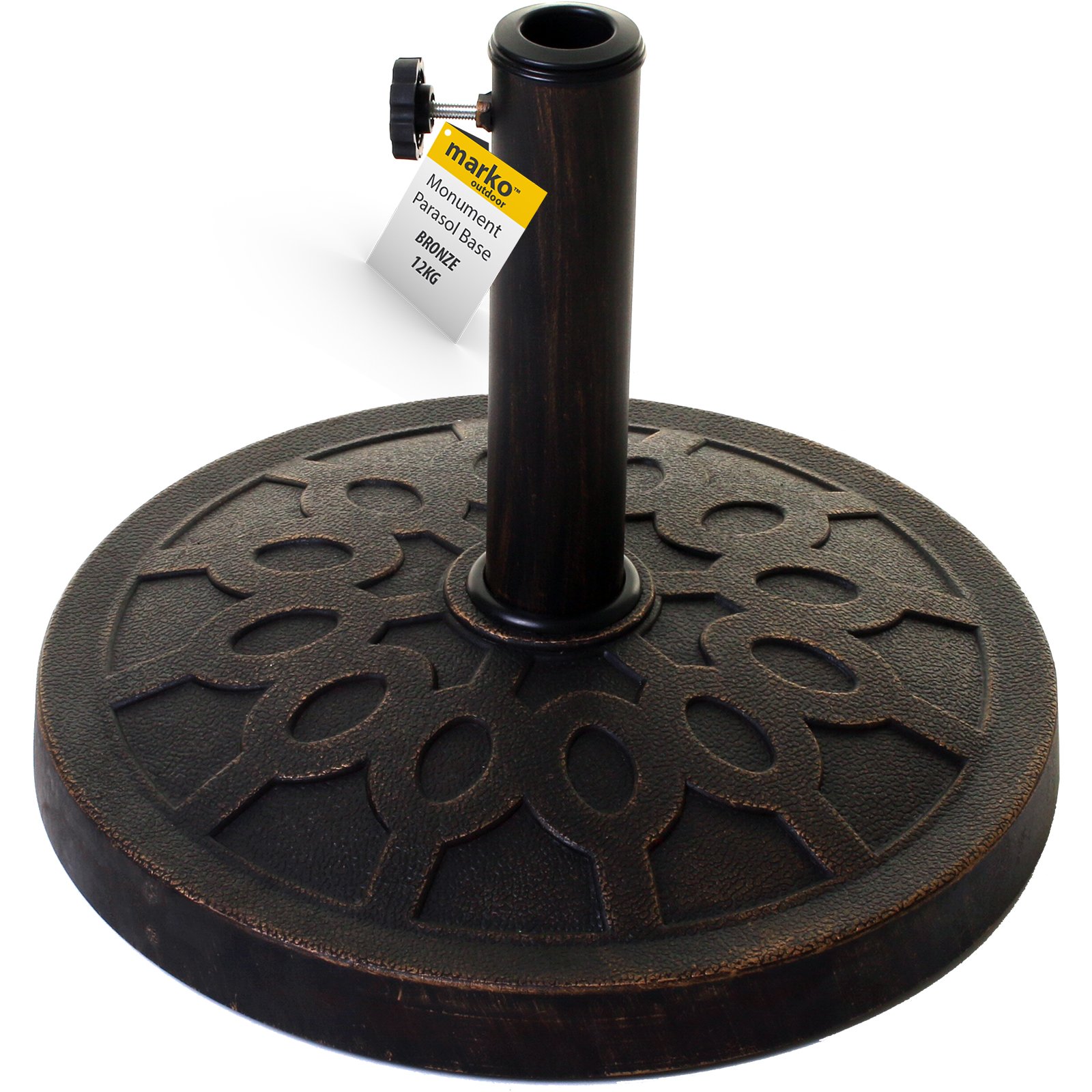 heavy cast iron parasol base