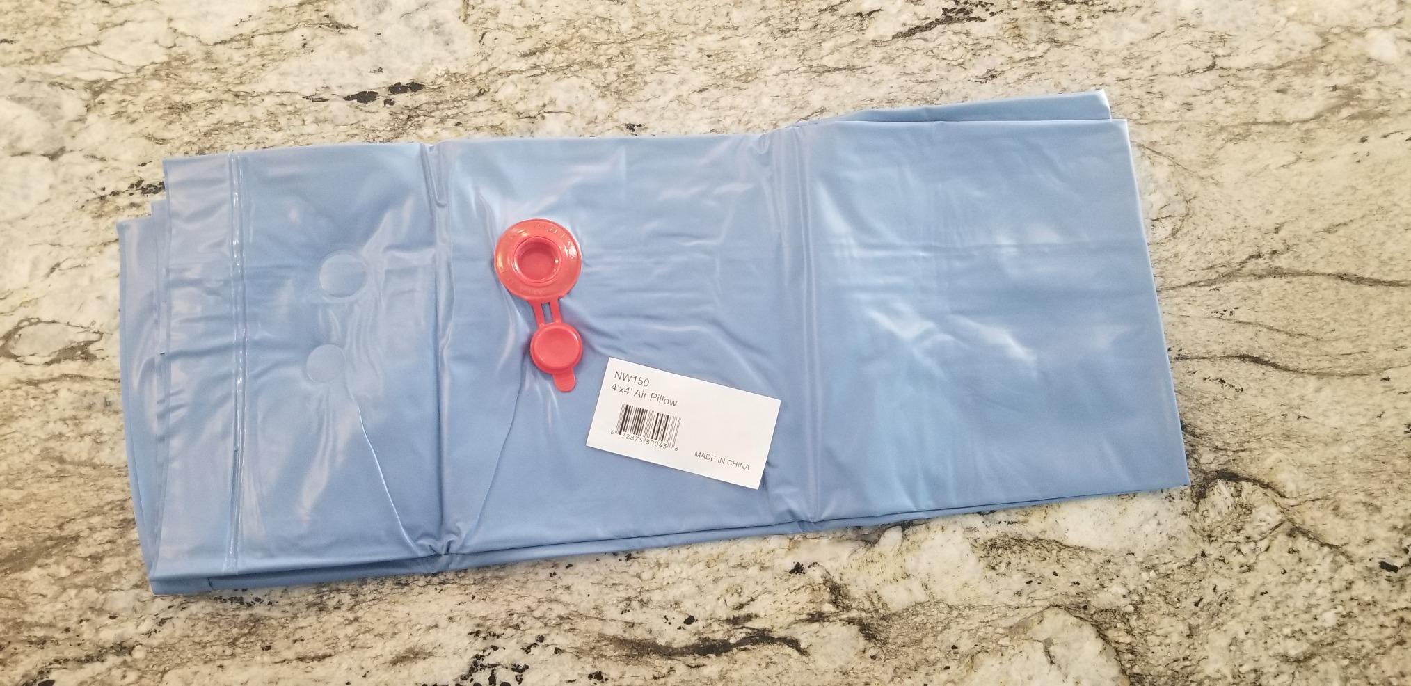 5/mo Finance Blue Wave 4ft x 4ft Air Pillow for Above Ground Pool