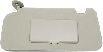 Amazon Com Oem New Sun Visor Shade W Mirror Left Driver Grey 02 07 Saturn Vue 15822411 Automotive