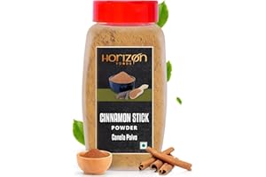Horizon Foods Premium Ground Cinnamon Powder - 200g Grams Freshly Ground Cinnamon Sticks for Baking, Cooking & Seasonings - Ideal for Cinnamon Rolls, Mediterranean Food Recipes & Spices Gift Sets