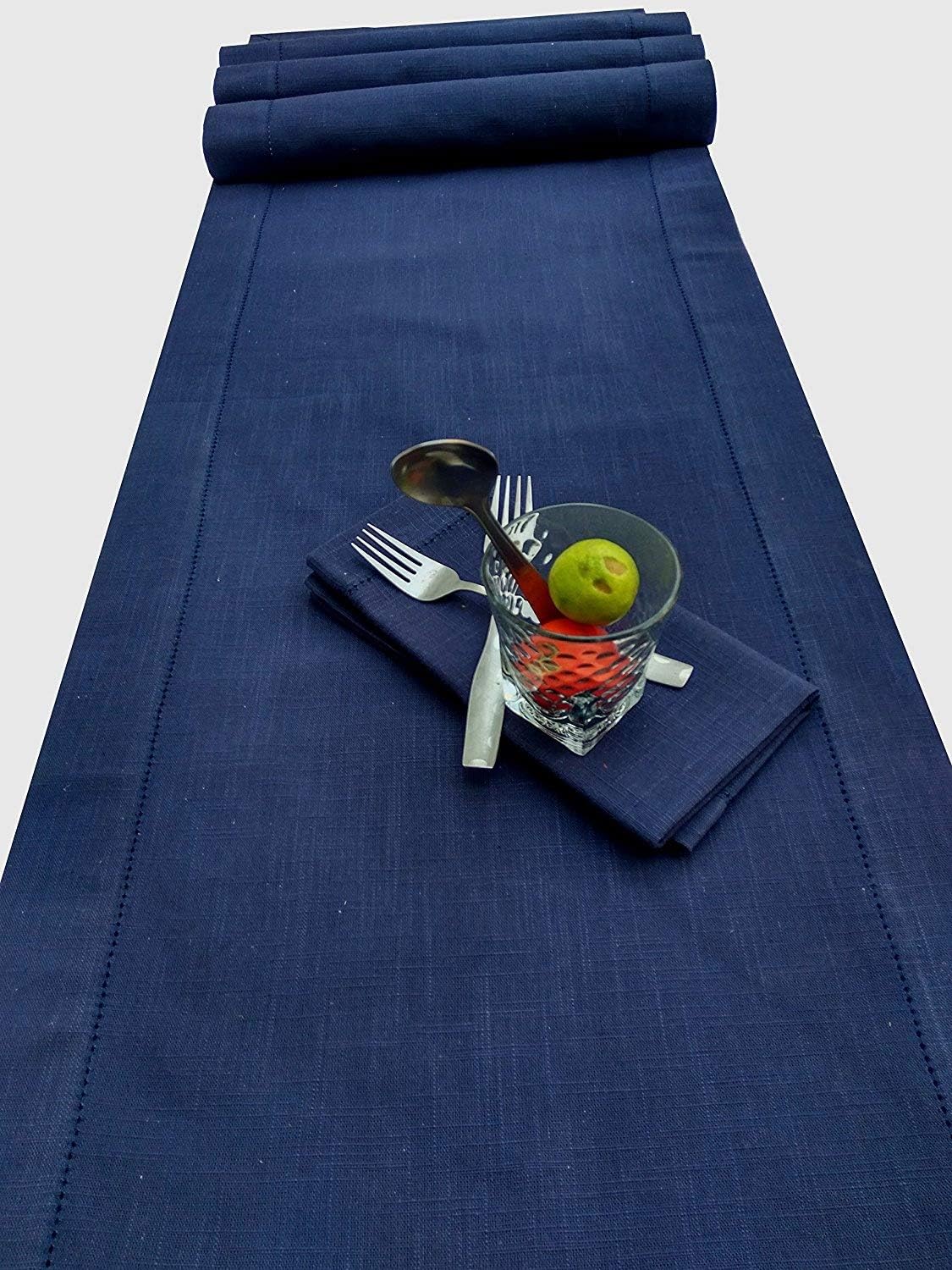 Best navy wide table runner