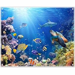 Swepuck 10x8ft Under The Sea Photography Backdrop