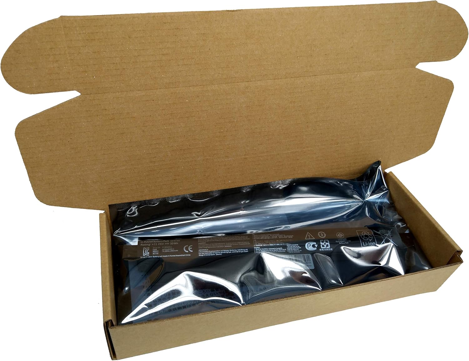 GOLEMON® 11.25V 2900mAh A31N1302 Battery A31LM9H 0B110-00240100E Li-ion Batteries for ASUS VivoBook F200CA F200MA K200MA X200CA X200MA Laptop - Image 5