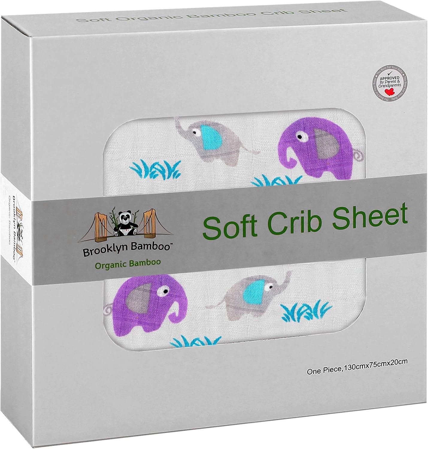 brooklyn bamboo crib sheet