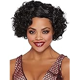 Dreamgirl Women's Black Flapper Wig