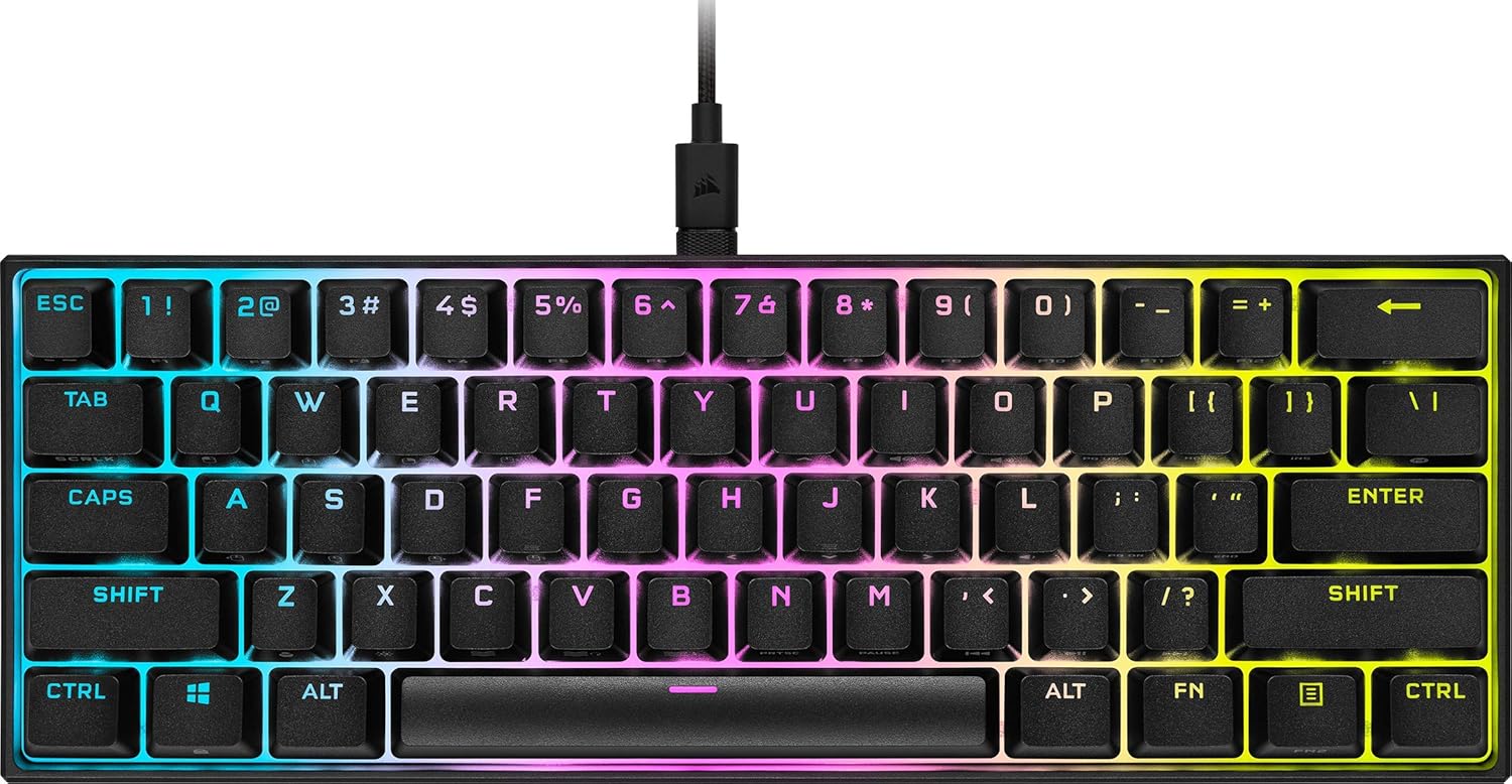 Corsair K65 RGB MINI 60 Mechanical Gaming Keyboard (Customizable Per
