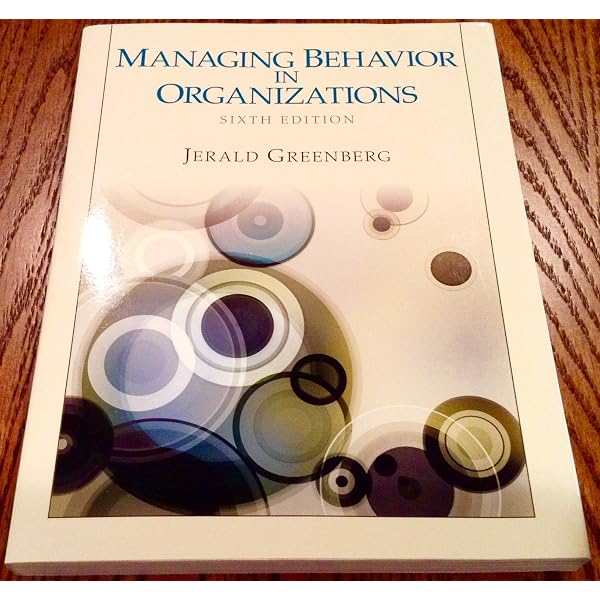 Amazon.com: Managing Behavior in Organizations: 9780132729833