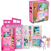 Barbie Dollhouse Playset, Getaway House with Accessories | with 11 Accessories Including 2 Chairs, 4 Play Areas &amp; 360-degree Play​​​​