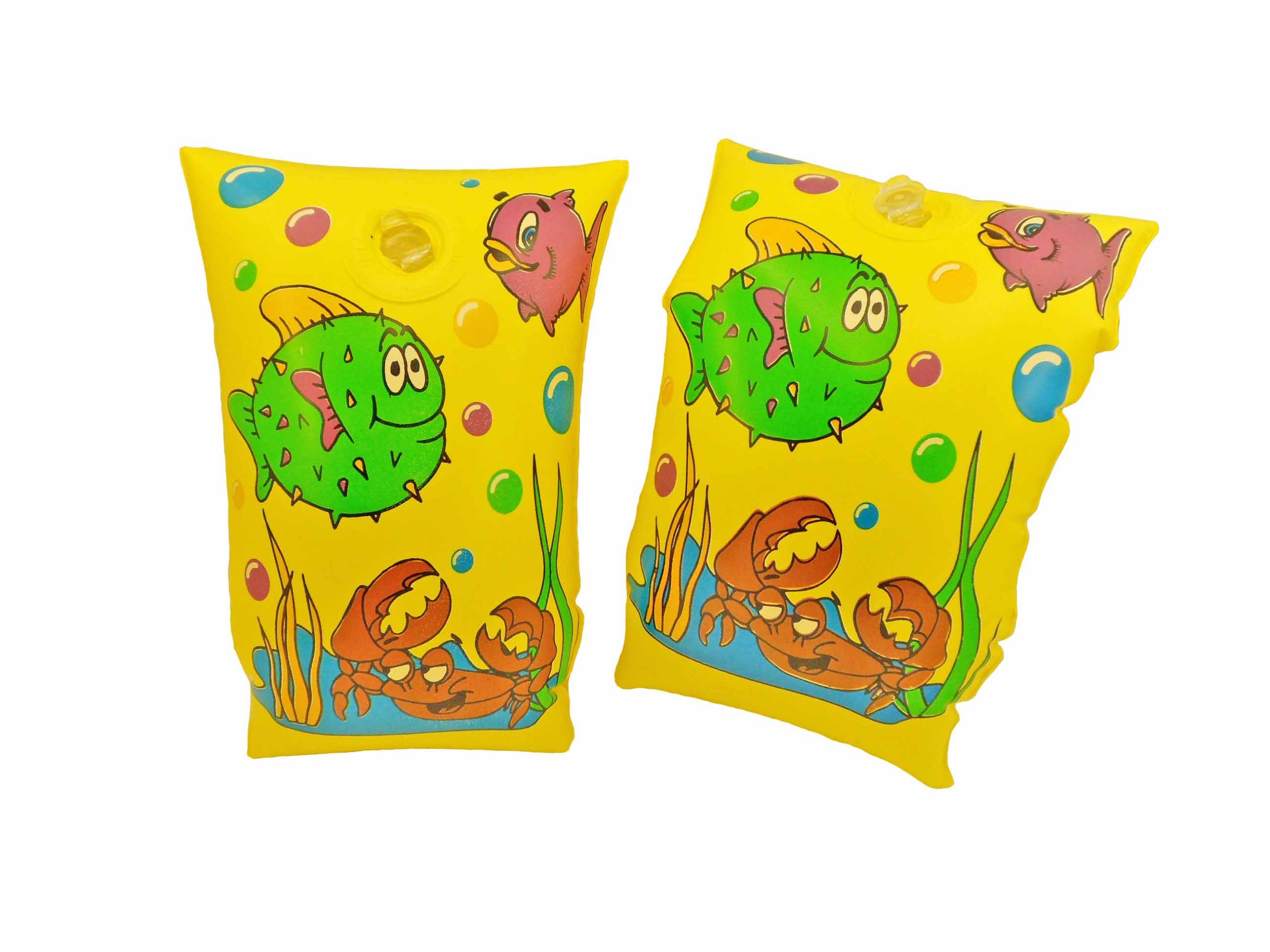 Inflatable Swim Arm Bands - Yellow