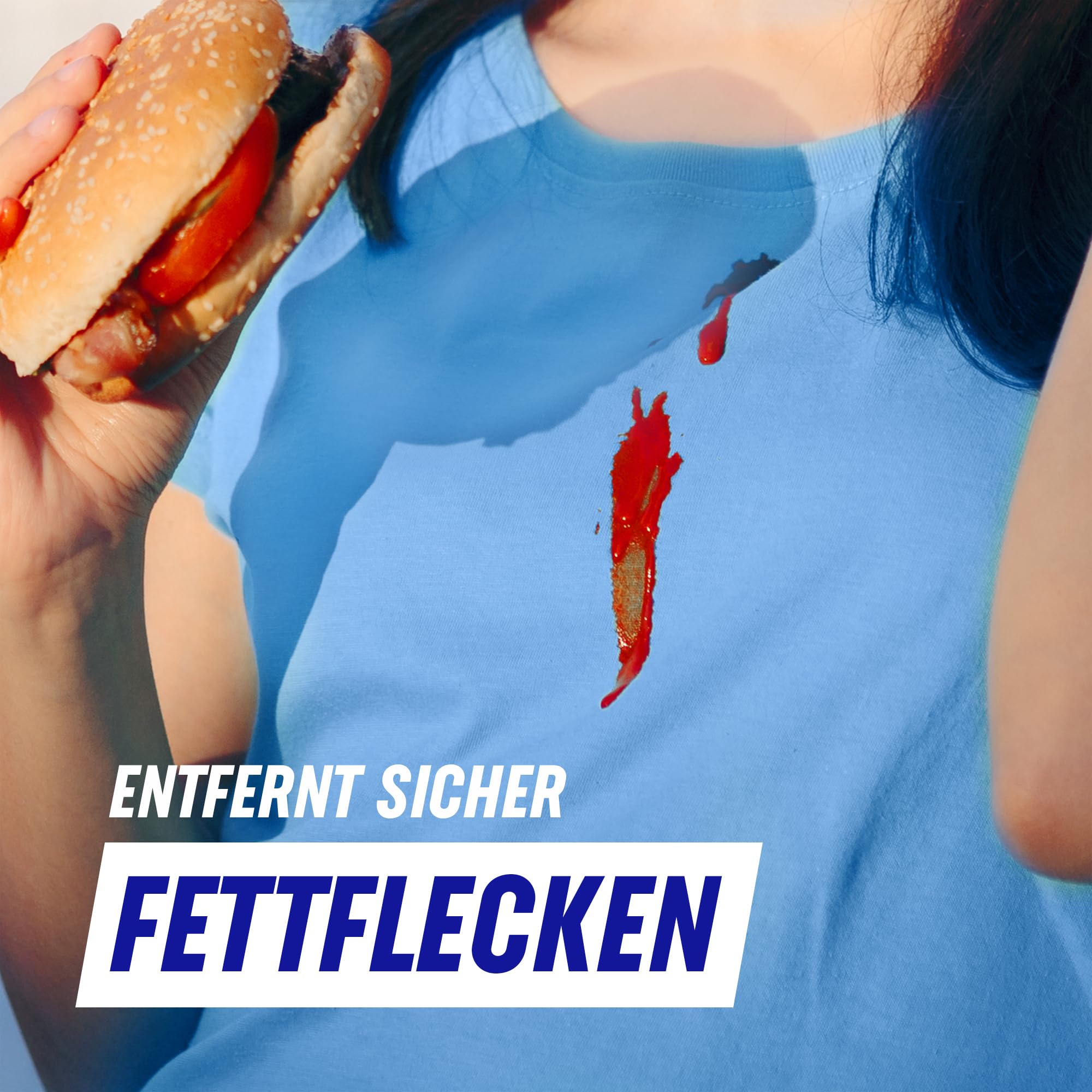 Vanish Oxi Action Pulver Pink – 1 x 1,125 kg – Fleckenentferner und Wäsche-Booster Pulver ohne Chlor – Für bunte Wäsche 5