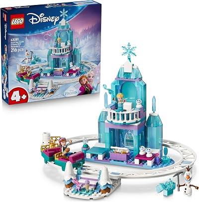LEGO Disney Frozen Elsa's Ice Castle & Snow Ride Adventure