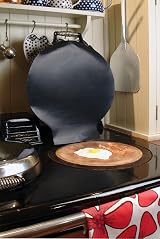 Bake-O-Glide Range Cooker Splash Shield 43.7x5.2cm Non-Stick Black view 4
