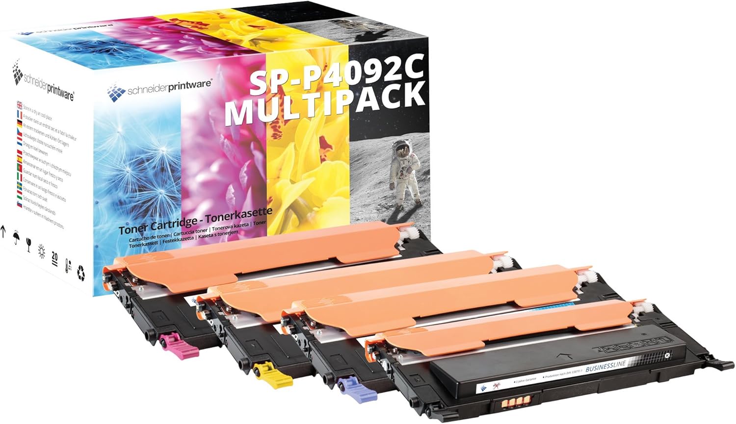 4 Schneider Printware Toner | 100% mehr Leistung ...