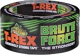 T-REX Brute Force Heavy Duty Duct Tape Black 48mm x 9.1m Waterproof High view 1