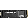 TEAMGROUP T-Force G70 PRO Aluminum Heatsink 1TB DRAM SLC Cache 3D TLC NAND NVMe InnoGrit PCIe Gen4x4 M.2 2280 Gaming Internal SSD Works with PS5 Read/Write 7400/5500 MB/s TM8FFH001T0C128