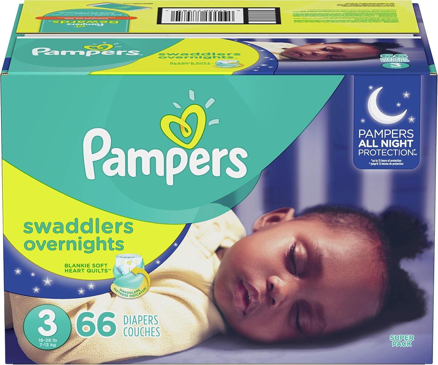 pampers nighttime diapers size 3